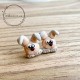 Králíčci náušnice pecky
