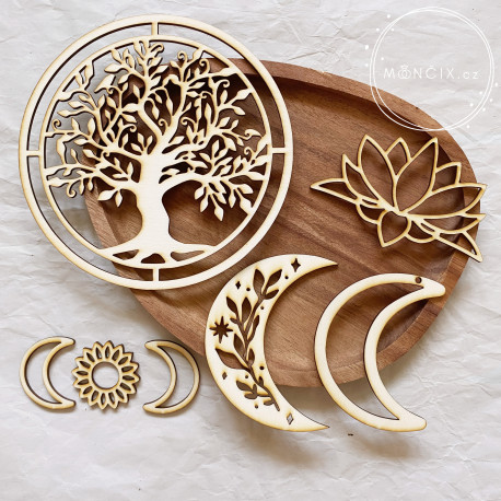 Boho dekorace 2 - macramé