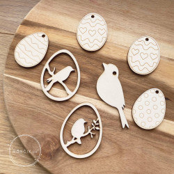 JARO - ptáčci a vajíčka