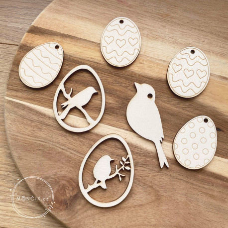 JARO - ptáčci a vajíčka