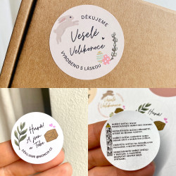 Samolepky 4 cm VAŠE FOTO