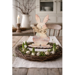 Králíček shabby velký - jarní dekorace