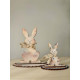 Králíček shabby velký - jarní dekorace